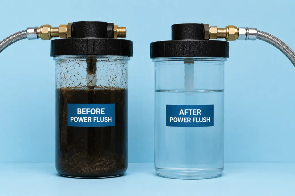 power flush benefits